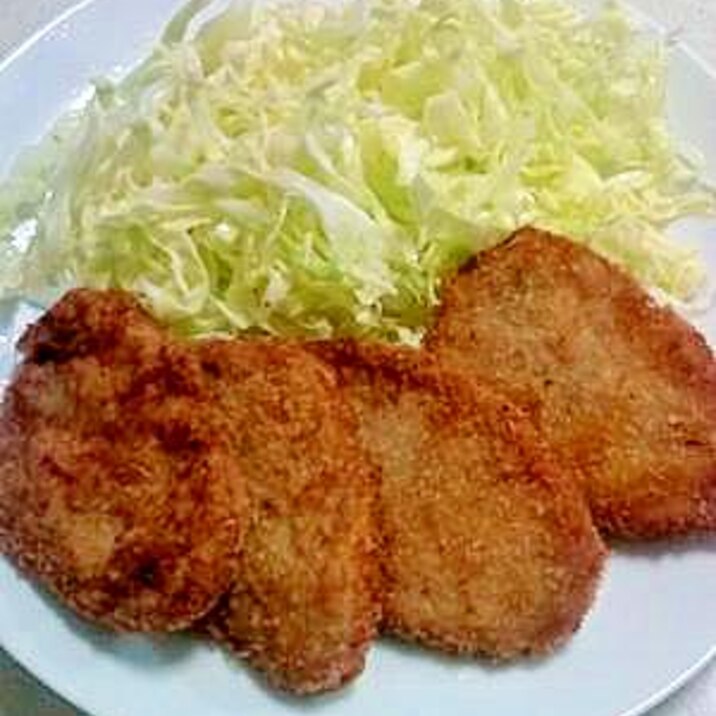 少ない油deやわらかとんかつ レシピ 作り方 By ばれりーなまま 楽天レシピ